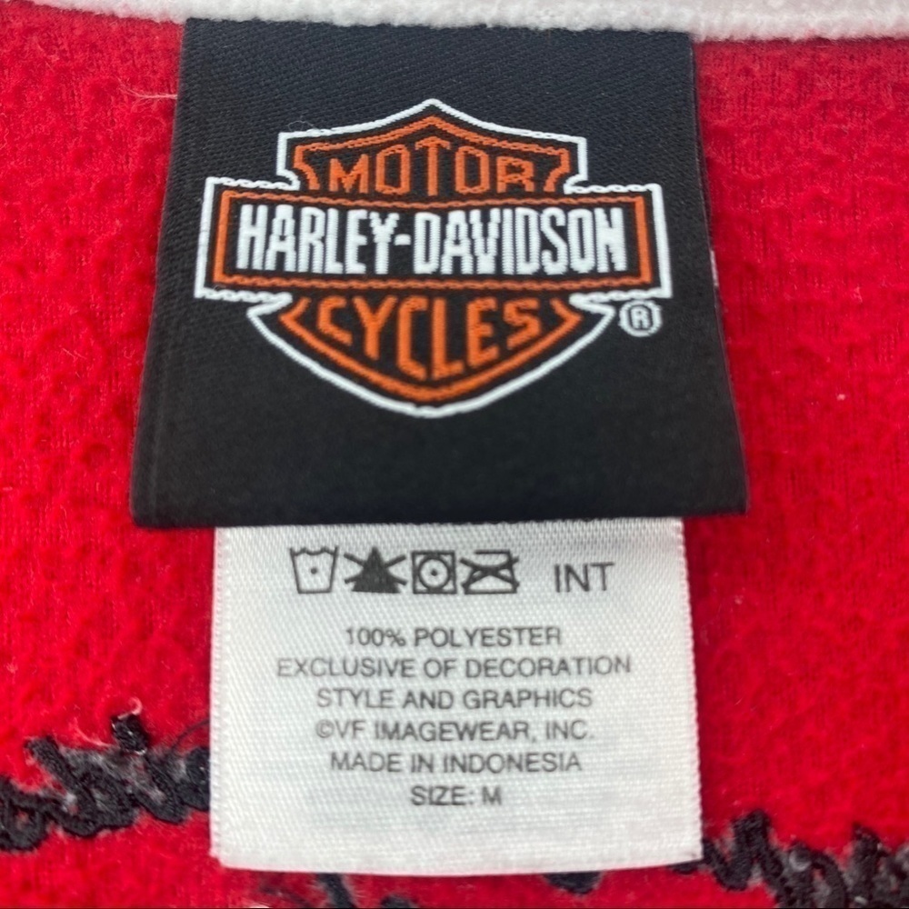 HARLEY-DAVIDSON Quarter Zip Long Sleeve PullOver - Picture 11 of 11